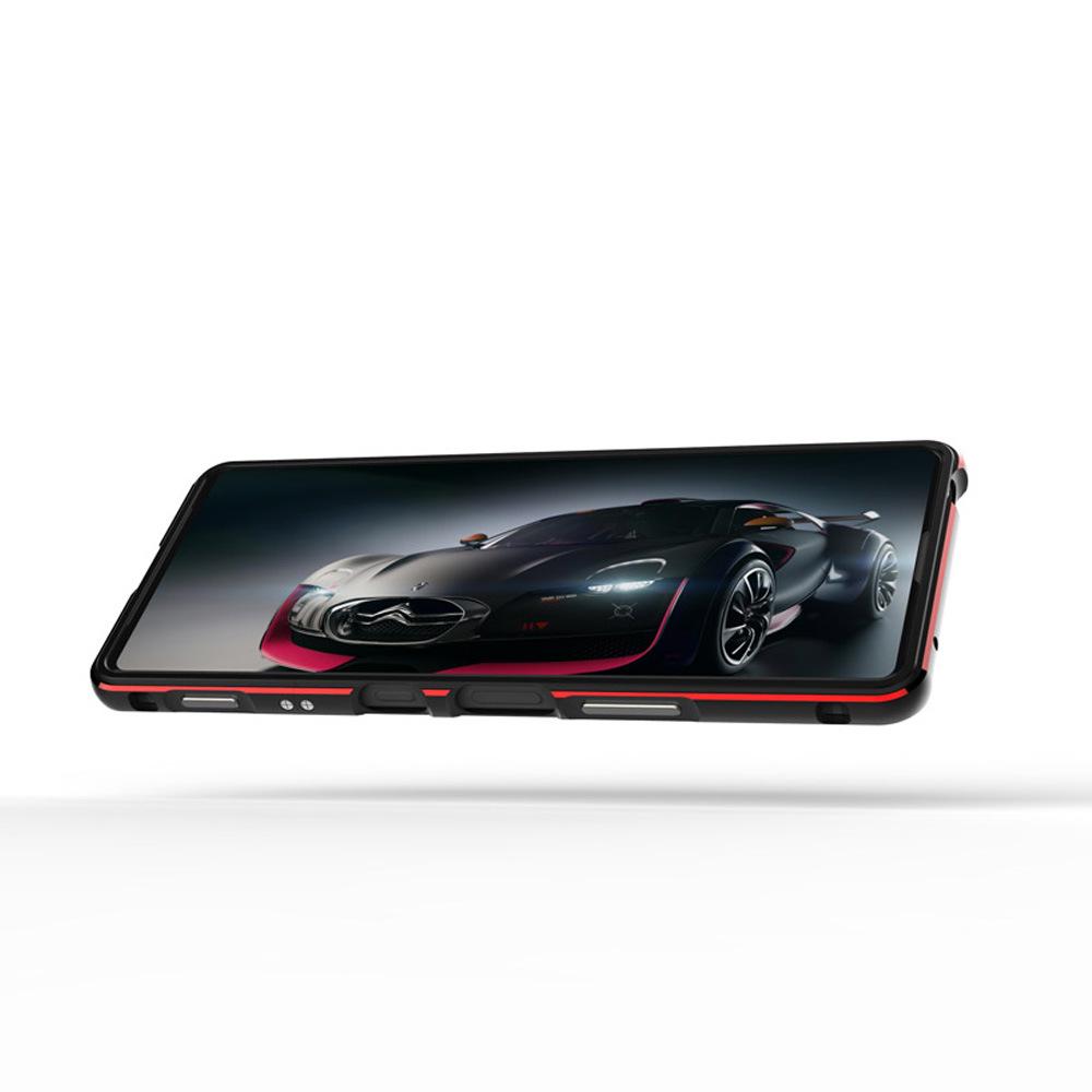 Custodia protettiva Sony Xperia 1 III/X10 III con telaio in metallo e chiusura a vite Aurora