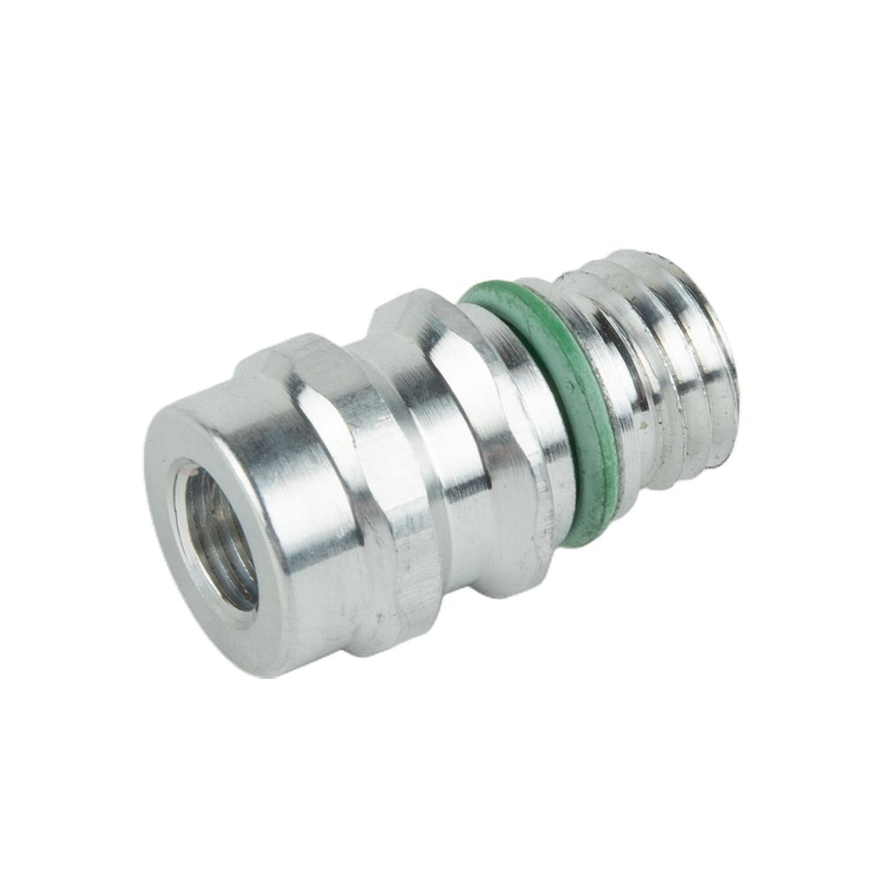 A/C Service Valve  High Side R-134a Port Adapter  With Replaceable Valve  Cores Air Conditioning High  Pressure Connection Part