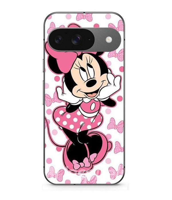 Coque - MANIACASE - Google Pixel 9 - Minnie Mouse - Souple - Silicone - Enfant