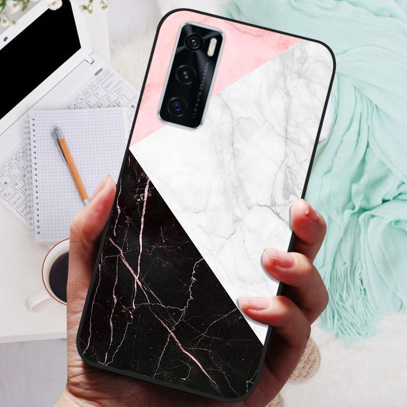 Etui do Vivo V20 SE Miękkie Pokrowce na Telefon z Silikonu TPU do Vivo V2022 V2023 V20SE Etui Zderzak Vivo V20 SE Odporne na Wstrząsy Pokrowiec Coque