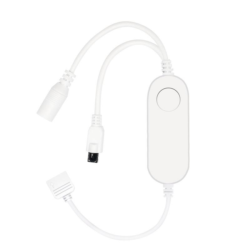 Tuya WiFi Smart 5050 RGB Light Strip Kit with 24-Key Remote & 2835 Seven-Color Ambient Lighting