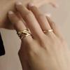 925 Sterling Silver Girls Women Finger Ring Adjustable Open Rings Party Accessories Fashion Jewelry