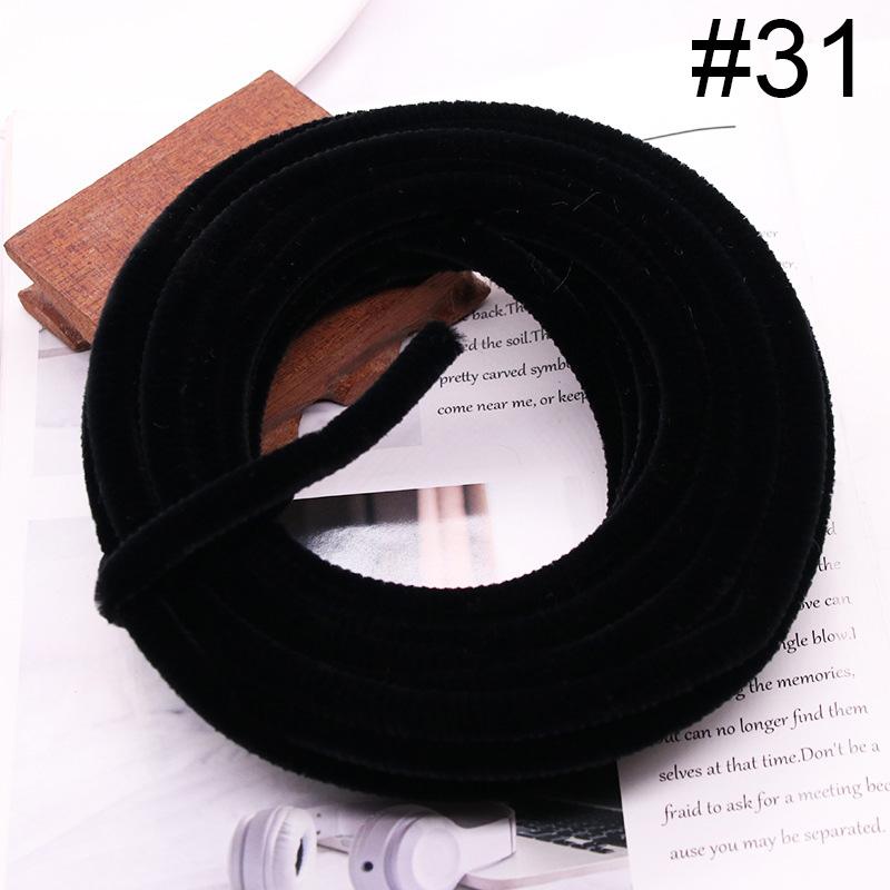 DIY Velvet Stick Flexible Handmade Twist for Hairpins Flowers Toys Wire Supplies