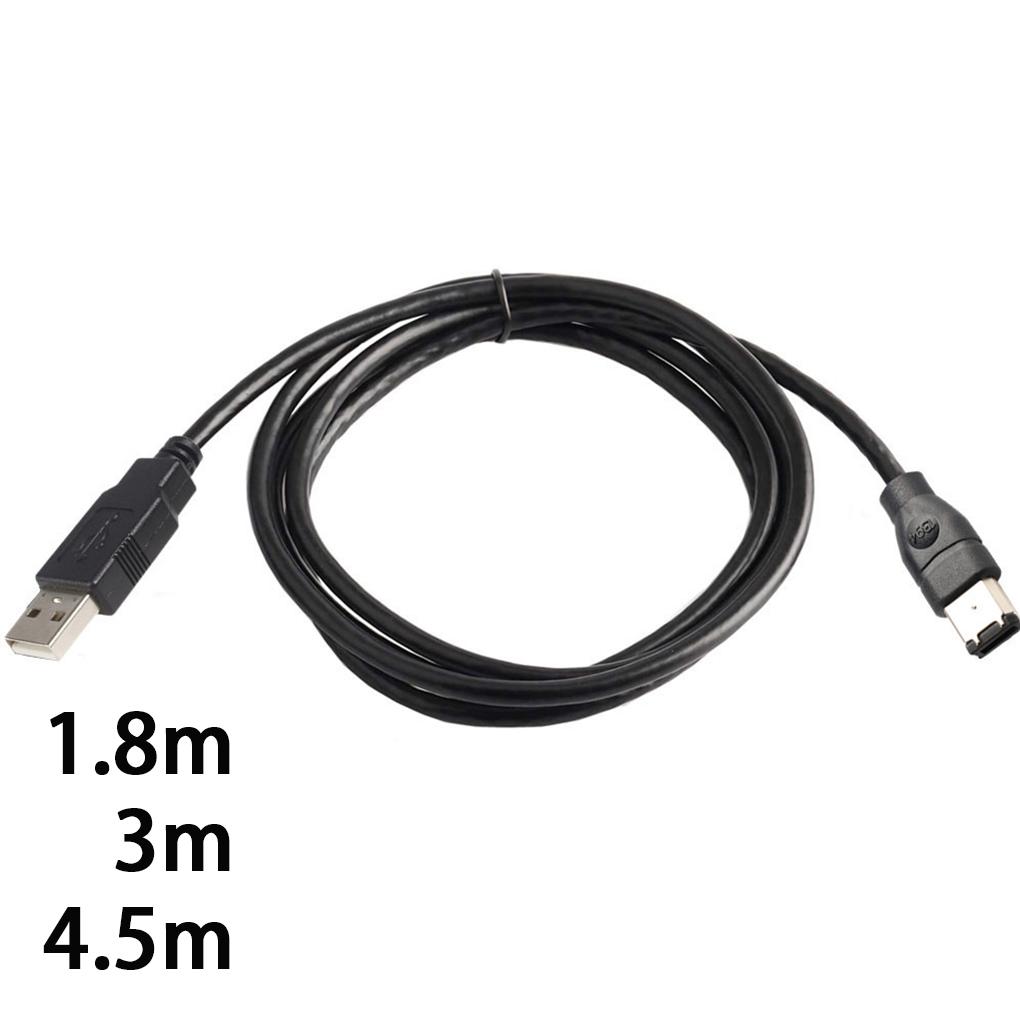 ABS USB Adapter Cable For Printer Scanner Digital Camera Hard Disk Firewires To USB