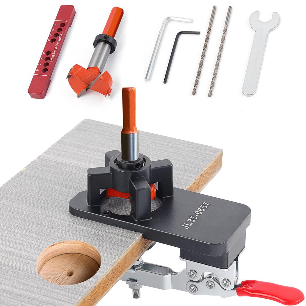 35mm Hinge Hole Punch Locator for Cabinet Door Installation