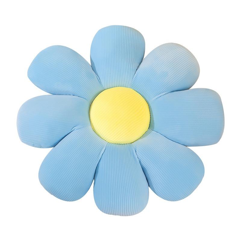 40x40cm/ 55x55cm Colorful Daisy Flower Shaped Cushion Office Chair Pillow Sunflower Cushion Petal Shaped Pillow 40x40cm