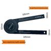 Aluminum Alloy 0-360° Precision Angle Protractor for Woodworking