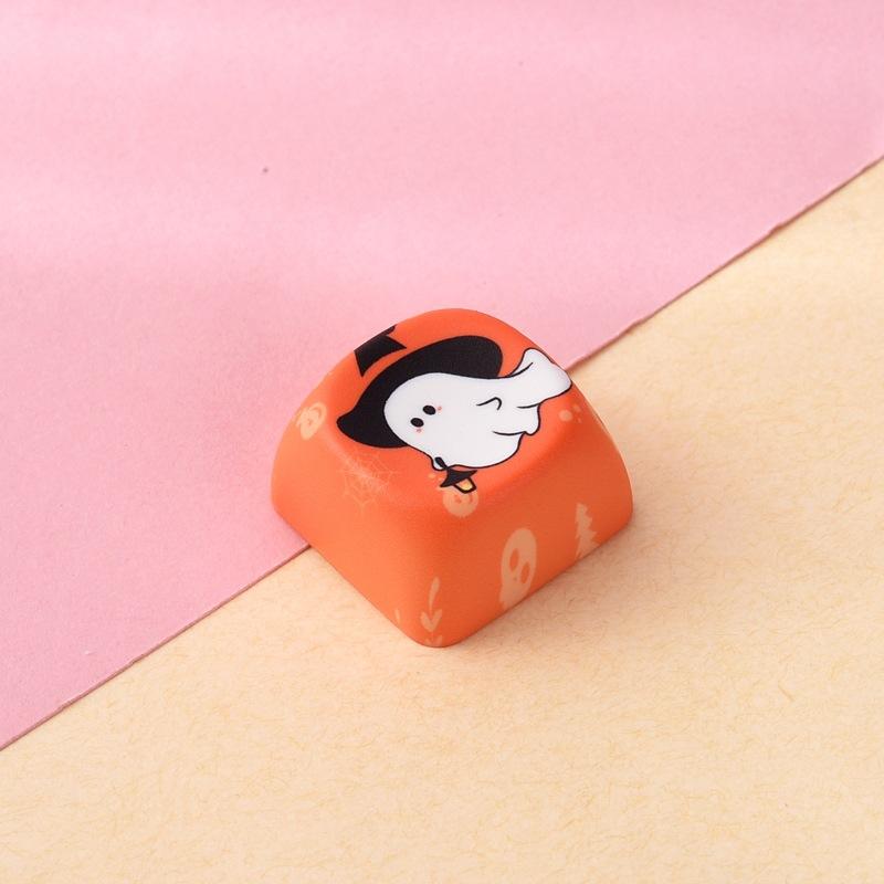 Klíčenka DIY Klávesnice Keycap Clicker Vyměnitelný Key Cap Příslušenství Klávesnice Tlačítko Anti-Stresová Čepice Clicke