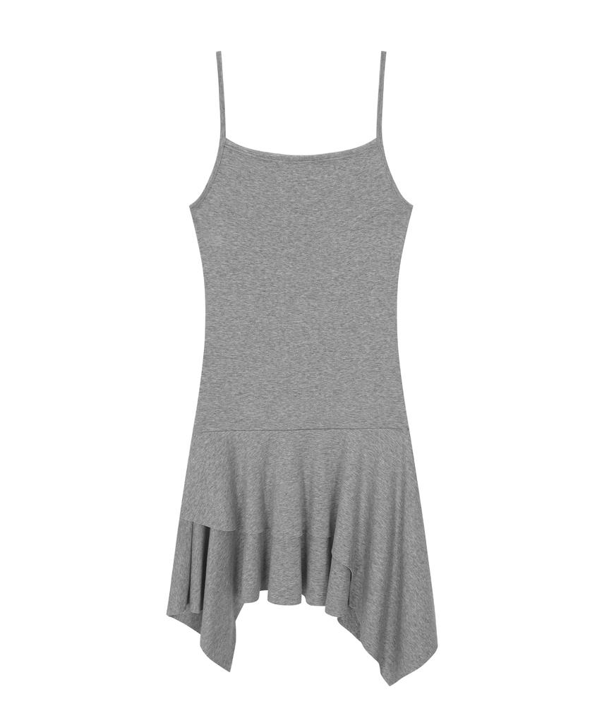 Aejeuon Mare Frill Dress / Gray