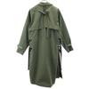 Herencia Long sleeve coat 38 Green system Women Used
