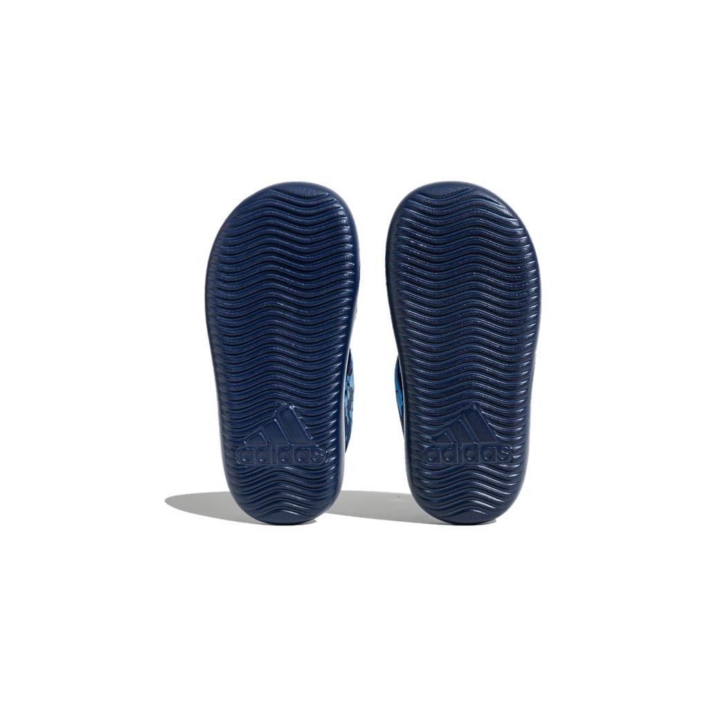 adidas Water Sandal Comfort Abrasion Resistant Breathable Children's Sandals Blue Children Aged 3 7 Years Old IE0301