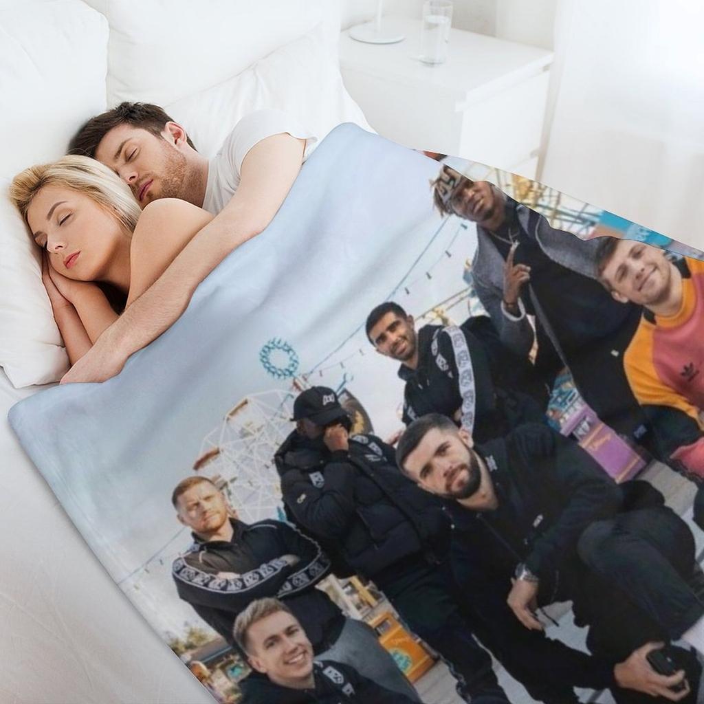 sideman Throw Blanket Beach Soft Big manga Plaid on the sofa Blankets