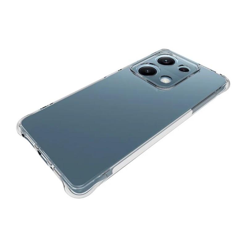 For Xiaomi Redmi Note 14S 4G Clear TPU Case WANLONFENG TM Series 2.0mm Phone Back Cover