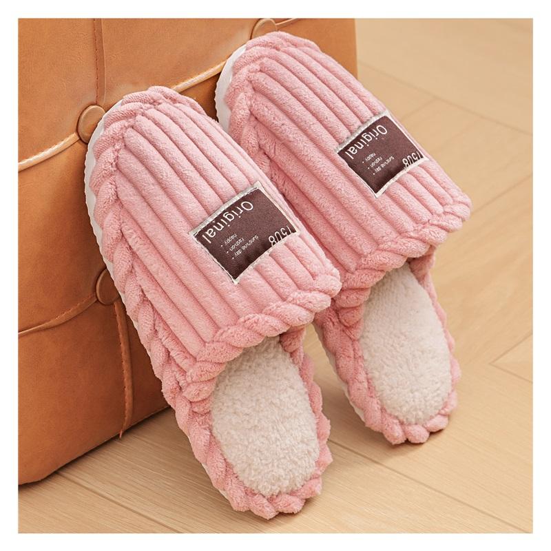 Paar Winter Zuhause Lässige Baumwollpantoffeln