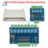 DC 9-24V Relay Module 4-channel/8-channel ESP32 RS485 Modbus WIFI Bluetooth Relay Optocoupler Isolation Module Tyep C Interface