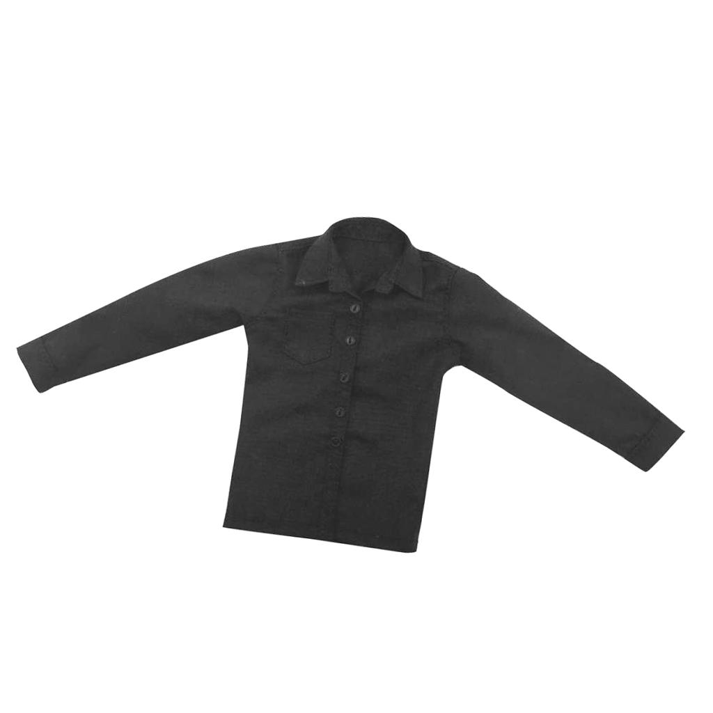 2pcs 1//6 Scale Male Figure Plaid Shirt for 12inch Kumik Hot Doll Clothing