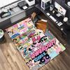 1Pc The Powerpuff Girls Printed rectangle carpet, home door mat, outdoor travel protection carpet A12