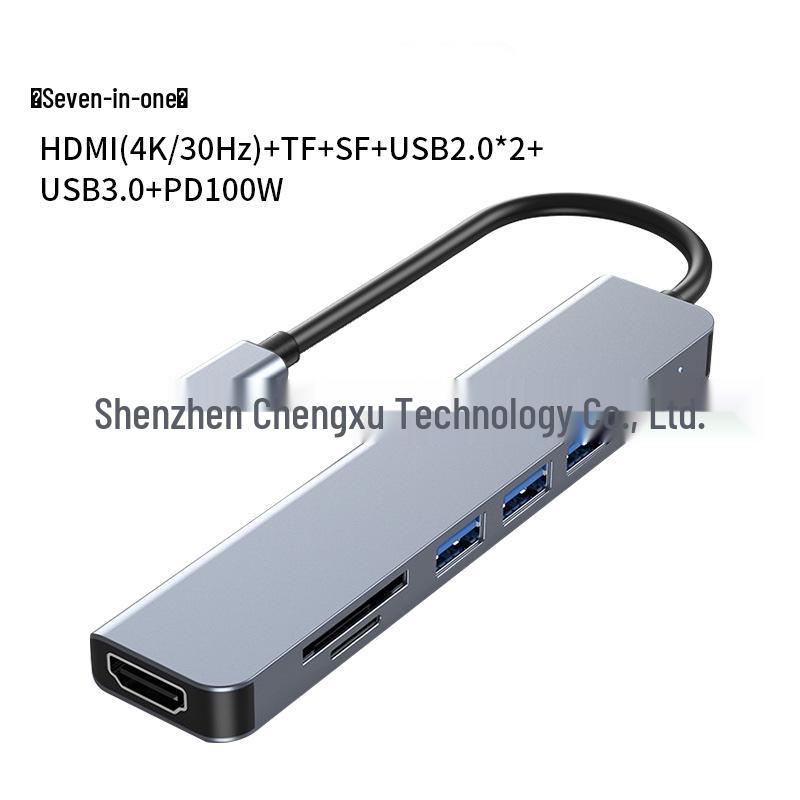 11-in-1 USB-C Expansion Dock for Laptops with USB 3.0 and Gigabit Connectivity