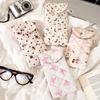 Portable Cloth Printed Glasses Bag Flower Sunglasses Eyeglass Bag Retro Glasses Storage Bag  Female