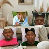 T-Tyler, The Creator Mugshot Pillow Case Sofa Decorative Home Double-sided Printing Short Plush Cushion Pillow Cover Gift