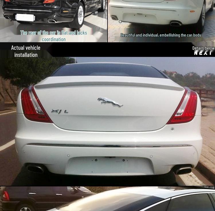 Jaguar XJL/XJR Carbon Fiber Trunk Spoiler (2010-2017)