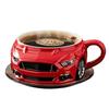 Durable Coffee Mugs 100ML Water Cup Fun Car Shaped Coffee Cup  for Desktop Ornament