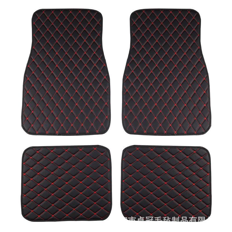 

Универсальный комплект ковриков для пола автомобиля из 4 частей - ПВХ кожаный ковер