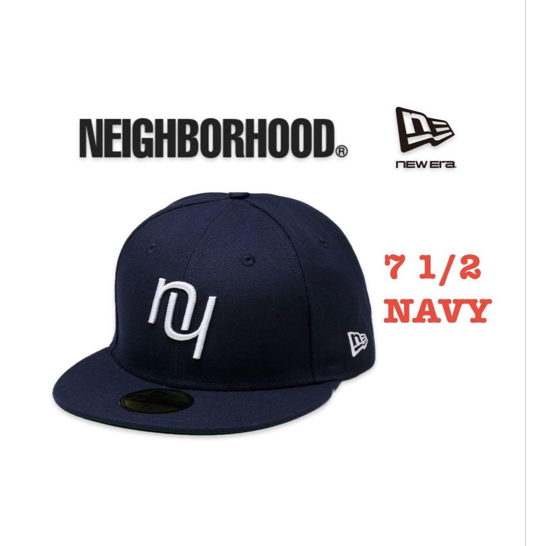Used New and unused NEIGHBORHOOD x NEWERA 59FIFTY Navy