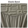 Waterproof Bed Sheet Quilted Throw Mattress Cover for Winter Elastic Fitted Sheet  Protector Full Queen King 160/140*200cm