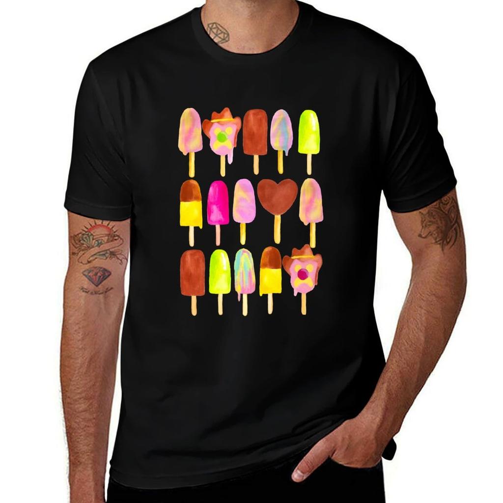 Aussie Ice Creams - Blue T-Shirt Large Size Basic