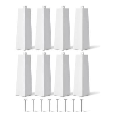 Aluminum Siding Corner Cap , Exterior Wall Panel Decorative Metal Corner Guard for Wall Panel Hinges