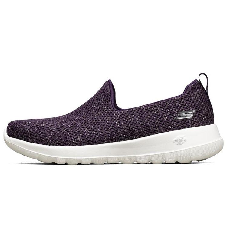 (WMNS) Skechers Go Walk Joy Purple White Women s 124090-DKPR EU 38.5