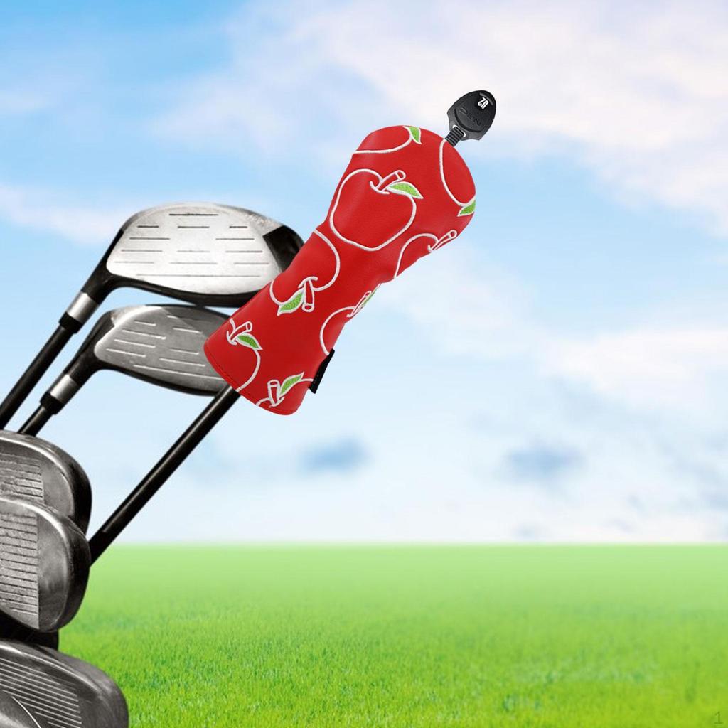 Fruit Golf Club Covet Pu Leather Golfer Anti Scratch Golfing Wooden Access Manga