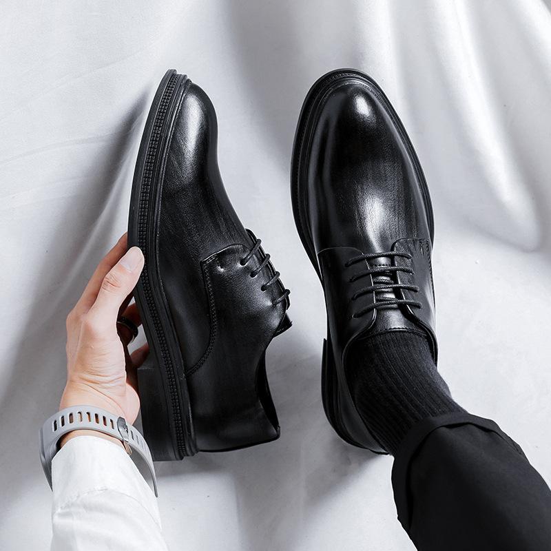 Large Size Men'S Shoes Direct Sales British Style Business Casual Leather Shoes Summer High-End Wedding Groom Shoes 2304-F