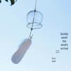 Hand-Painted Japanese Glass Wind Chime Kit for Outdoor & Balcony