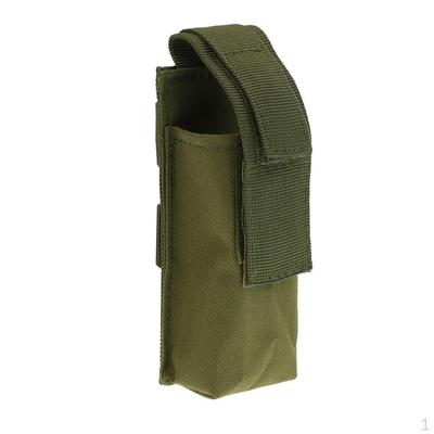 Bag Compact Carrier Nylon Flashlight Pouch Attach To Hunting Backpack Belt