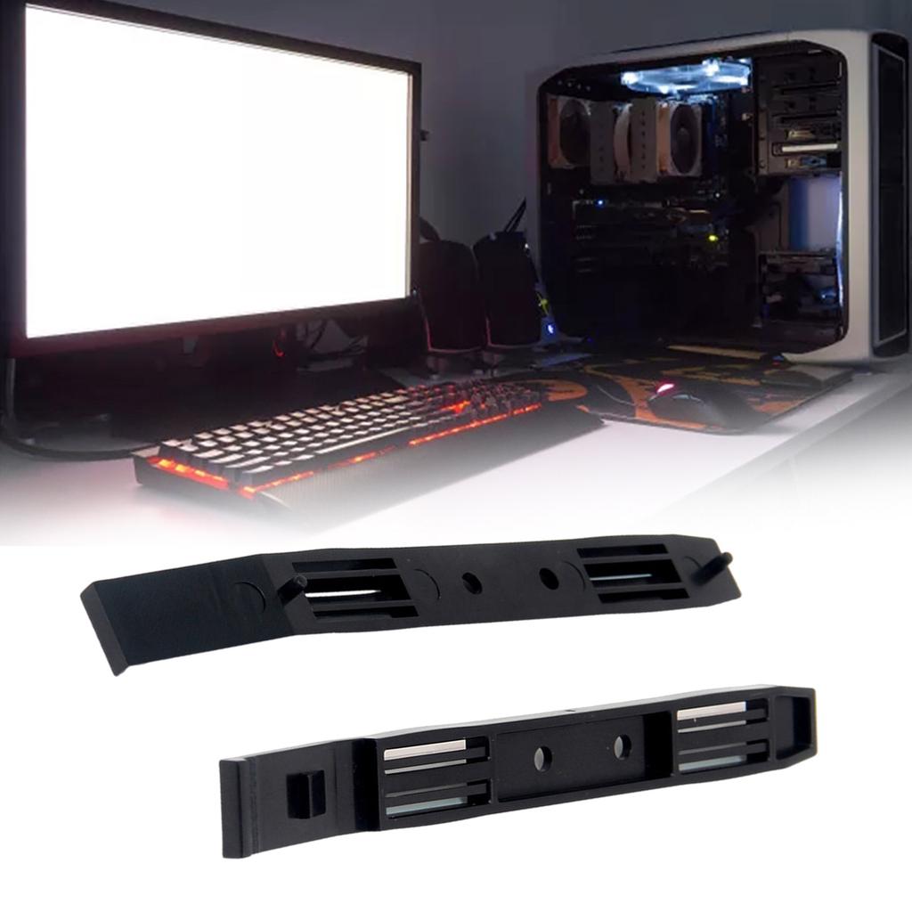 1 Pereche Șine de Montare Hard Disk pentru Șasiu pentru HDD SSD SATA3.0 de 2,5 și 3,5 inch Negru