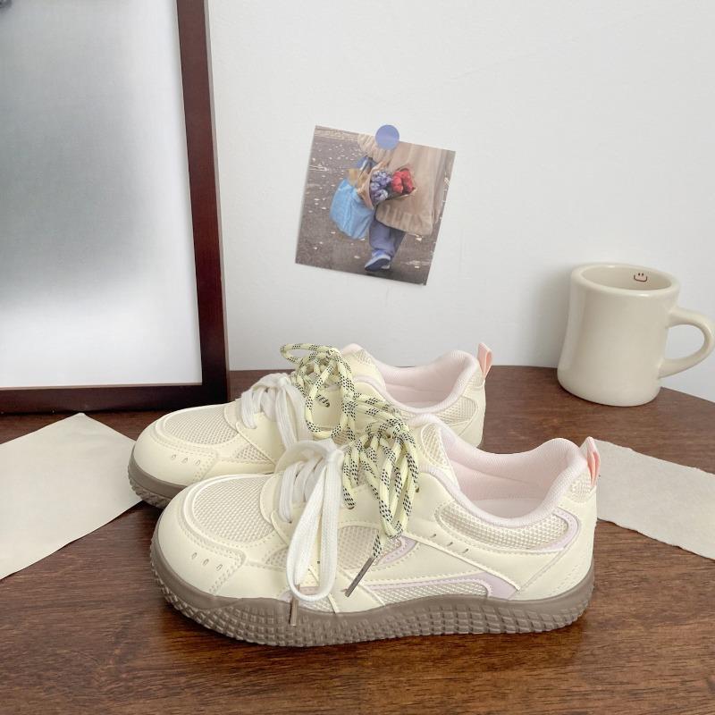 

Новая универсальная и нишевая повседневная спортивная обувь от дышащих кед De Xun для женщин 40 жёлтый