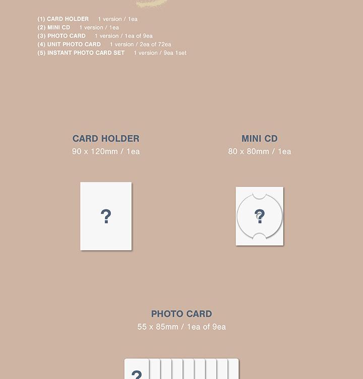 (Mini CD-R ver.) &TEAM [Back to Life] Photocard Box KR 1st Mini Album