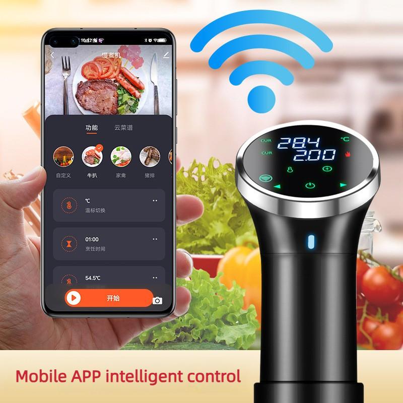 Sous Vide Cooker Low Temperature Slow Cooking Machine WIFI Version Vacuum Beef Thawing Machine Slow Cooking Stick