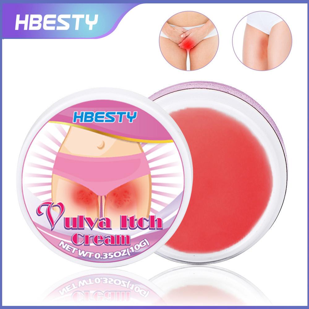 

Растительный женский крем Hbesty против зуда для интимных зон 10 г Облегчение Успокаивающий