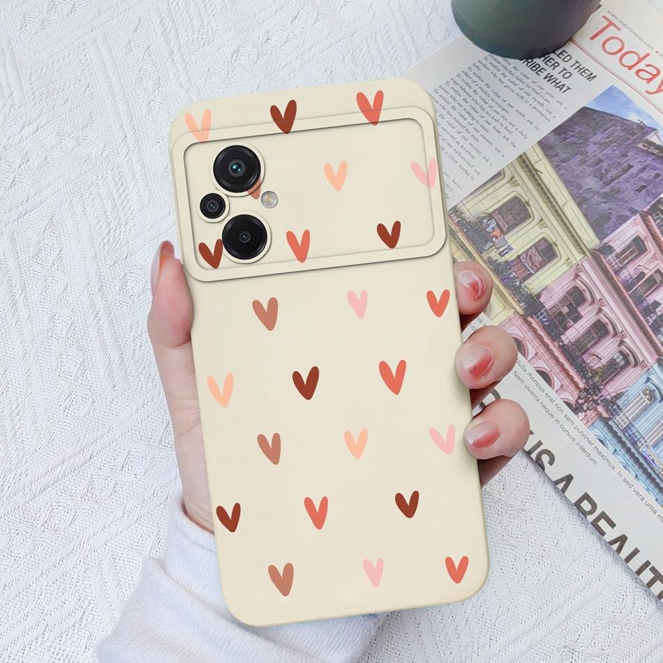 Für Xiaomi Poco M5 M5S Handyhülle Monster Katze Kamera Schutz Upgrade Flüssigsilikon Stoßstange Für Poco M 5 S Rückseitenabdeckung Schale