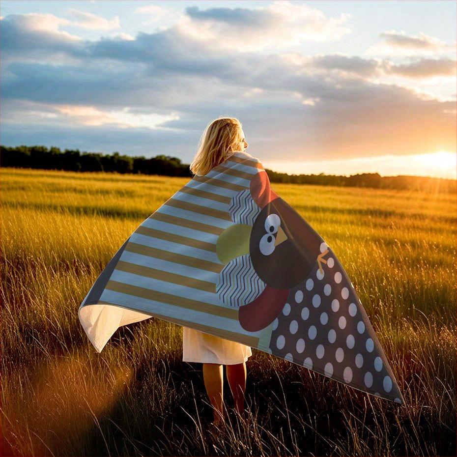 Thanksgiving Blessings Blanket Cozy Flannel Throw for Family Gatherings AllSeason Comfort Festive Gratitude Gift