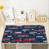 Custom Name fire truck Theme Mouse Pad, Non Slip Rubber Base, Multifunctional Office & Home Decor, Perfect for Workspace Personalization.