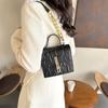 Modern Elegant Pu Crossbody Bag Trendy 2023 Square Chain Shoulder For Women