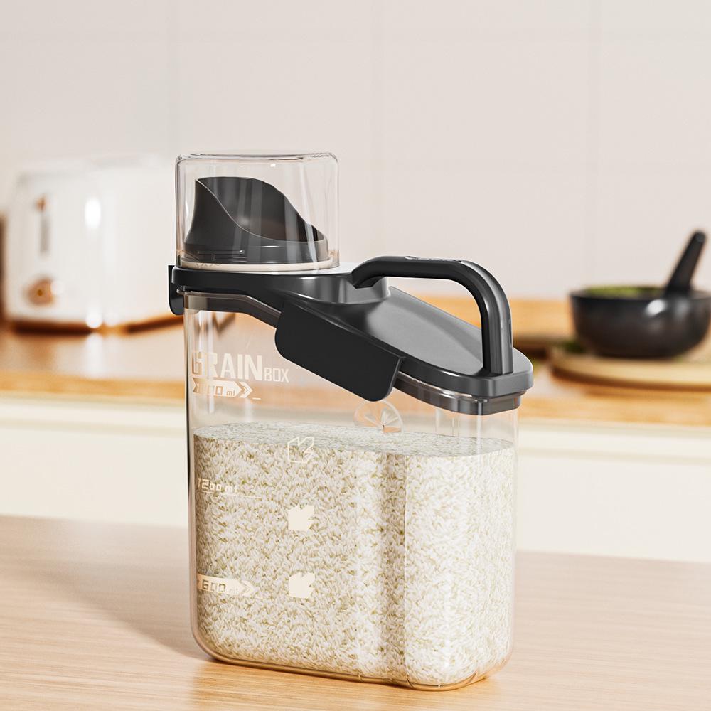 

Банка для хранения круп и риса - Защита от насекомых и влаги