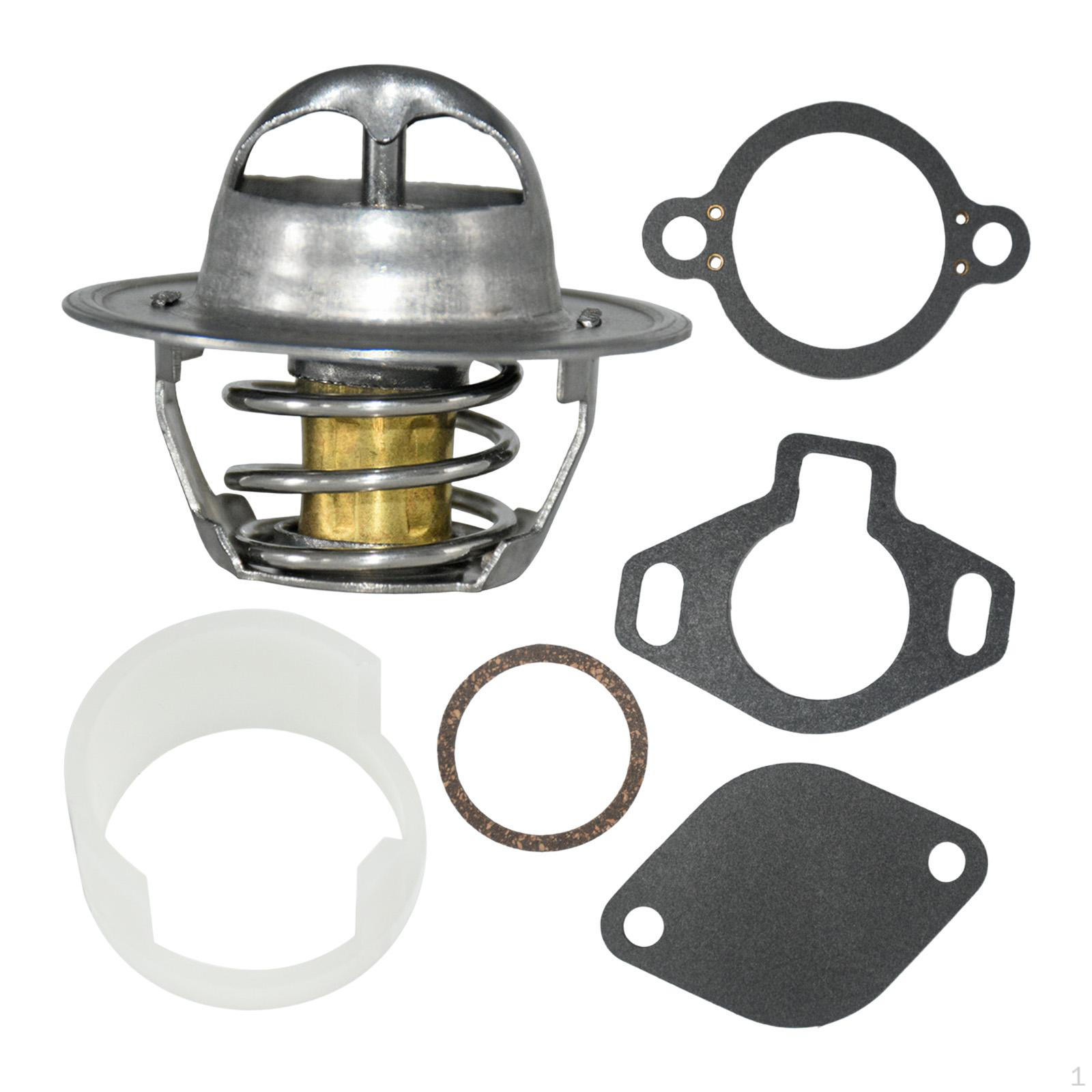 

Thermostat Repair Service Kit Accessory,Sturdy Replacement with Gaskets and Housing Sleeve for 4.3L