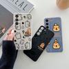 Cartoon Capybara Cute Phone Case For Samsung Galaxy S26 S25 Ultra S24 S23 S22 Plus S21 S20 FE S26Ultra A37 A57 5G Silicone Cover