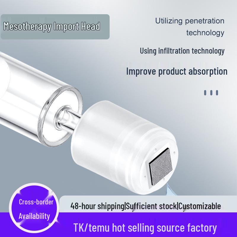 Nano-Microcrystal Home Mesotherapy Gun - Painless Microneedle Beauty Device