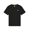 T Shirts Men's Black Crew Neck Thin NEF23211-BK